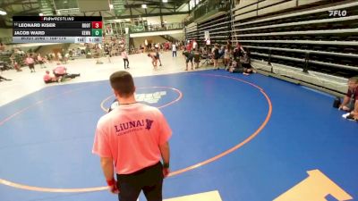 158-174 lbs Quarterfinal - Leonard Kiser, Unattached vs Jacob Ward, Team Nazar Training Center