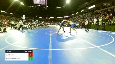 190 lbs Consi Of 16 #1 - Davin Ito, Eleanor Roosevelt vs Matthew Gutierrez, Brawley