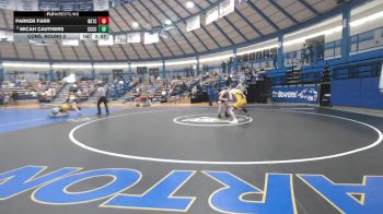 174 lbs Cons. Round 2 - Micah Cauthers, Cloud County Community College vs Parker Farr, Fort Hays Tech Northwest College