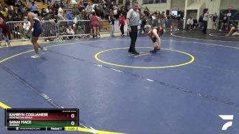 135 lbs Cons. Round 3 - Sanai Mack, Warren vs Kamryn Coglianese, Huntington Beach