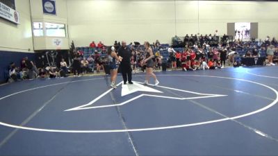 160 lbs Quarterfinal - Alexandra Lopez, Menlo College vs Vida Boskovic, Southern Oregon University