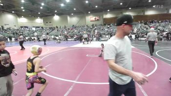 66 lbs Consolation - Elijah Tucker, Gladiator Wrestling vs Joseph Bracken, Sierra Sabers