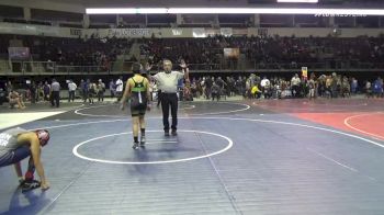 106 lbs Round Of 16 - Joseph Verdugo, Team Silver Youth Wrestling vs Uriah Hall, Team Xtreme