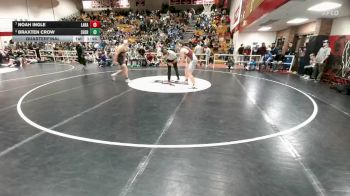 190 lbs Quarterfinal - Noah Ingle, Laramie vs Braxten Crow, Sheridan
