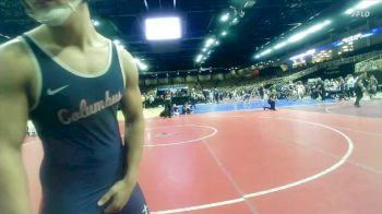 157 lbs Champ. Round 1 - William McKenzie, North Bay Haven vs Tomas Campian, Christopher Columbus H S