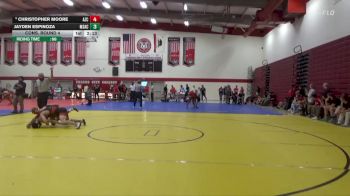 157 lbs Cons. Round 4 - Jayden Espinoza, Mt San Antonio Community College vs Christopher Moore, Arizona Christian