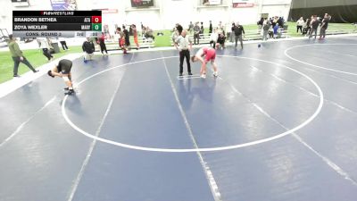 16U Boys - 190 lbs Cons. Round 5 - Tyler Ruff, Minnesota vs Victor Esparza, Iowa