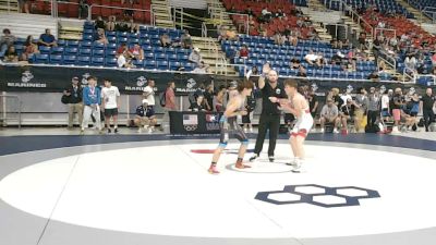 120 lbs Cons. Rd Of 64 - Kayson Grant, Wyoming vs Jordan Patron, New York