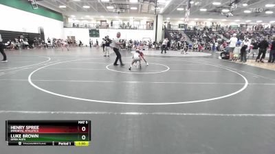 55 lbs Round 4 - Luke Brown, Open Mats vs Henry Spree, Immortal Athletics