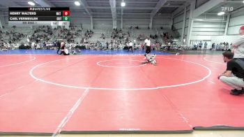 56 lbs Rr Rnd 1 - Henry Walters, Mat Warriors Red vs Cael Vermeulen, Grit Mat Club Blue