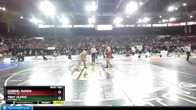 220 lbs Cons. Round 3 - Troy Olmos, Columbia vs Gabriel Ramos, Payette