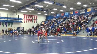 JV-22 lbs Round 1 - Andrew DeJarnatt, Williamsburg vs Caleb Stocks, West Delaware, Manchester