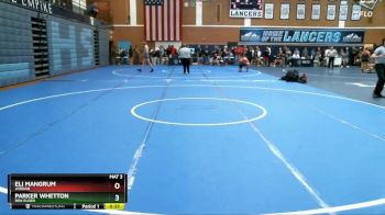 165 lbs Cons. Round 4 - Parker Whetton, Box Elder vs Eli Mangrum, Jordan