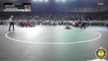 B4A-165 lbs 3rd Place Match - Bryce Steel, Wagoner vs Charlie Shafer, Cache