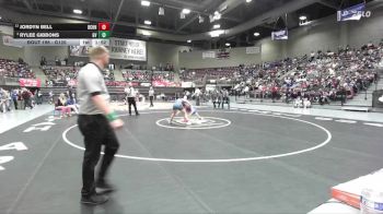 3rd Place Match - Jordyn Bell, Duchesne vs Rylee Gibbons, Gunnison Valley