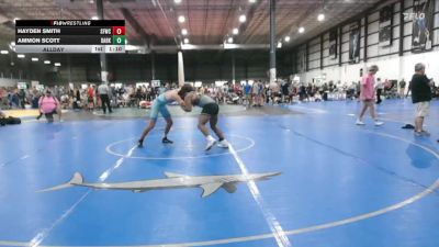 150 lbs Allday - Ammon Scott, DARKHORSE vs Hayden Smith, SLY FOX WRESTLING CLUB