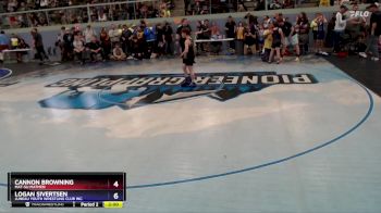 82 lbs Cons. Round 3 - Logan Sivertsen, Juneau Youth Wrestling Club Inc. vs Cannon Browning, Mat-Su Matmen