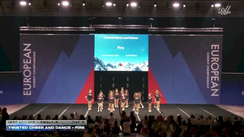 Twisted Cheer and Dance - Fire [2026 IASF L1 - U12 - Small B Day 2] 2026 The European Summit