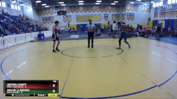 126 lbs Round 5 (8 Team) - Oscar Llaguno, Eagle Empire vs Jesten Conty, SOWA / HWC BLACK