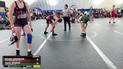 130 lbs Round 6 (8 Team) - Trace Johnson, Terps Xtreme vs Hayden Henderson, Noke Wrestling RTC