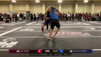 Will Rossie vs Nicholas Cowart 2025 ADCC Charlotte Open