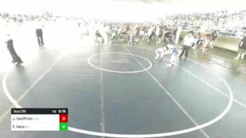 62 lbs Semifinal - Jaxon Geoffrion, Hammer House vs Forrest Keys, Slv Elite