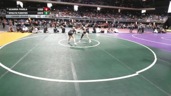 5A 115 lbs Champ. Round 1 - Evelyn Fuentes, Frisco Lone Star vs Alianna Favela, El Paso