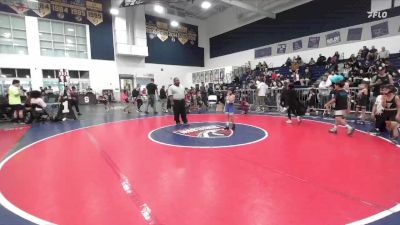 58 lbs Cons. Round 1 - Kenna Camia, So Cal Hammers Wrestling vs Noah Nunez, Threshold Wrestling Club