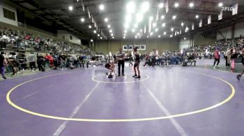 120 lbs Cons. Round 1 - Asher Copeland, Har-Ber vs Ahmad Ghuneim, Lafayette (Wildwood)