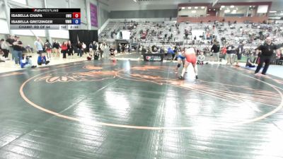 76 kg Champ. Rd Of 64 - Isabella Chapa, Omak Wrecking Crew vs Isabella Gretzinger, Vision Wrestling