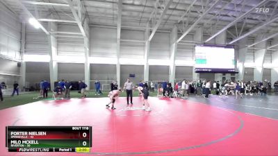 144 lbs Champ. Round 1 - Milo McKell, Riverton vs Porter Nielsen, Springville