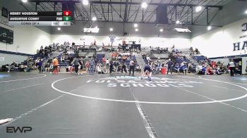 112 lbs Consi Of 4 - Henry Houston, Bartlesville High School vs Augustus Cosby, Pawhuska Huskies JH