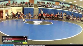 90 lbs Round 1 (4 Team) - Jackson Tester, Franklin Community vs Zavier Acuna, Portage