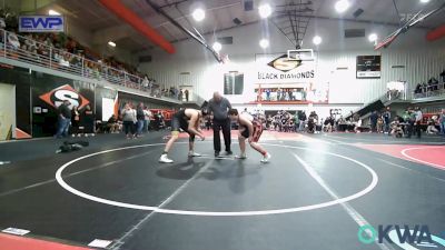 195 lbs Rr Rnd 1 - Jeremiah Cordray, Sallisaw Takedown Club vs Aaden Taylor, Broken Bow Youth Wrestling