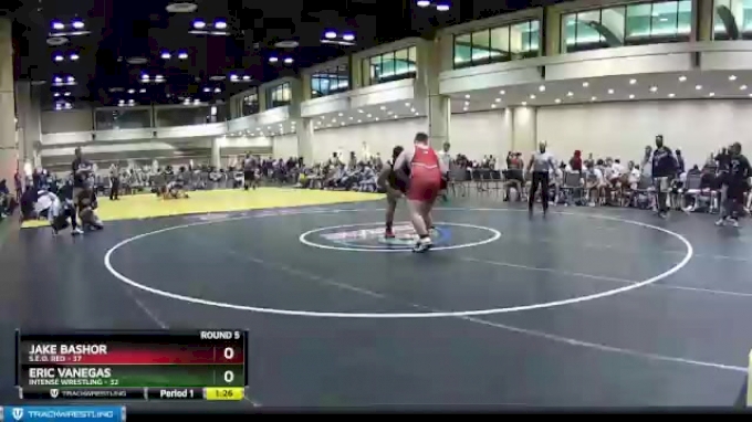 285 lbs Round 5 (10 Team) - Jake Bashor, S.E.O. Red vs Eric Vanegas ...