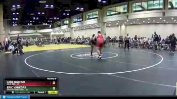 285 lbs Round 5 (10 Team) - Jake Bashor, S.E.O. Red vs Eric Vanegas, Intense Wrestling