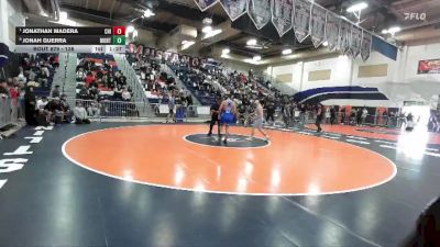138 lbs Quarterfinal - Jonathan Madera, Chino vs Jonah Guerra, Montclair