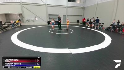 110 lbs Round 2 (6 Team) - Lillian Goetz, Missouri vs Ramona Reinitz, Washington