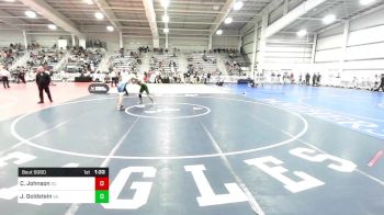 126 lbs Round Of 128 - Clayton Johnson, SC vs Jacob Goldstein, VA
