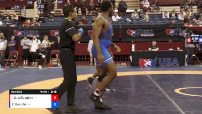 97 lbs Cons. Round 2 - Rodsean Graham, Illinois vs SirQuinces Stewart, Future Champs Of Texas/Southside Wrestling Club