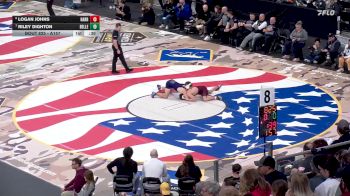 Cons. Round 3 - Riley Dighton, Belle Fourche vs Logan Johns, Harrisburg