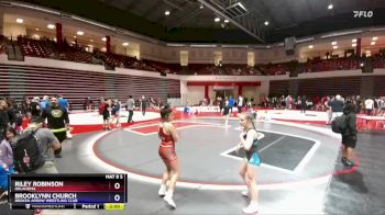 112 lbs Round 2 - Brooklynn Church, Broken Arrow Wrestling Club vs Riley Robinson, Oklahoma