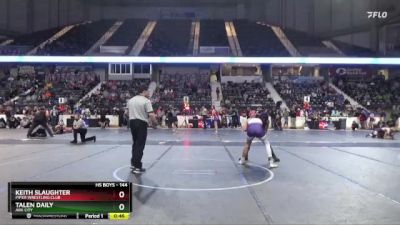 144 lbs Cons. Round 2 - Keith Slaughter, Piper Wrestling Club vs Talen Daily, Ark City