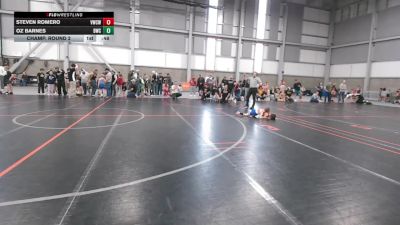 44.2-44.4 lbs Champ. Round 2 - Steven Romero, Victory Wrestling-Central WA vs Oz Barnes, Buzzsaw Wrestling Club