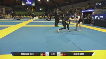 Indra Davis Edler vs Marie Kennedy 2026 IBJJF European NoGi