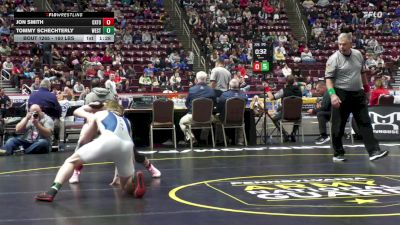 160 lbs Semifinal - Jon Smith, Oxford Area vs Tommy Schechterly, West Scranton