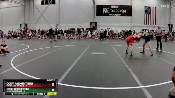 106 lbs Round 3 (8 Team) - Nick Kedzierski, Clinic Wrestling vs Cody Palmentiero, South Side WC Blue