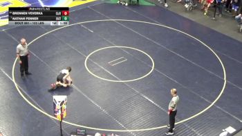 103 lbs Round Of 16 - Brennen Veverka, Claysburg Kimmel vs Nathan Fenner, Easton