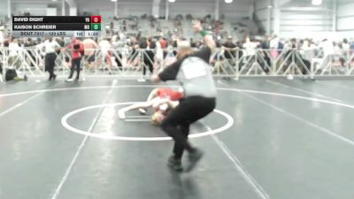 120 lbs Round Of 32 - David Dight, VA vs Kaison Schreier, MO