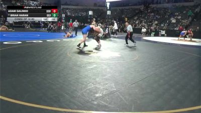 215 lbs Consi Of 16 #2 - Adam Galindo, Servite (SS) vs Brian Haran, Gilroy (CC)